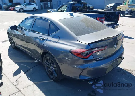 2021 Acura Tlx A-Spec Package из США, поврежденный, VIN 19UUB6F59MA010450